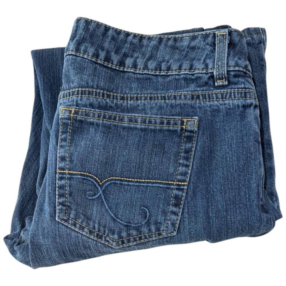 Wrangler 20X Jackson Jeans Womens Size 13/14 x 36 2-Button Denim Pants 34x35.5